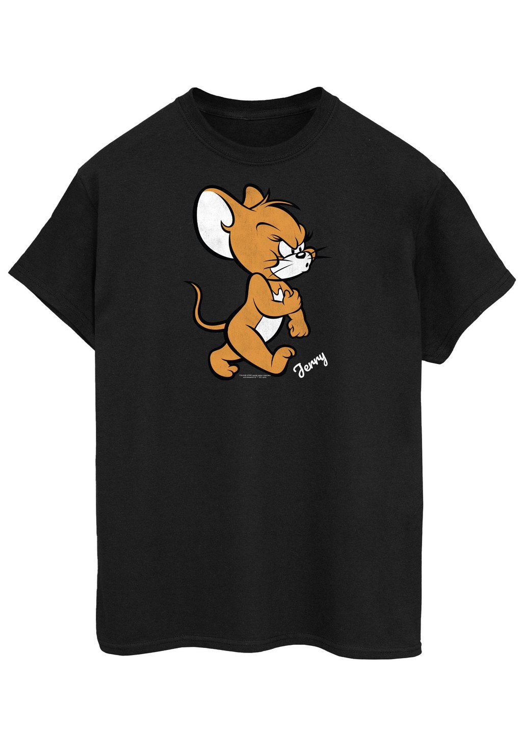 

Рубашка с принтом TOM AND JERRY ANGRY MOUSE ABSOLUTE CULT, черный
