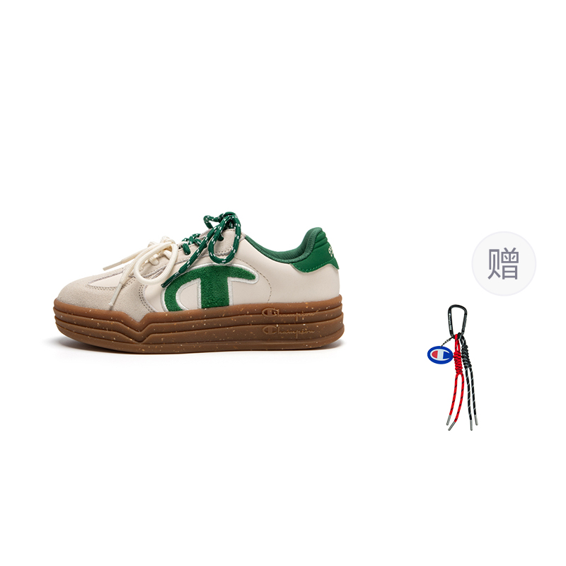 

Кроссовки для скейтбординга на платформе, немецкие армейские, износостойкие, низкие, цвет «зеленый плющ» для детей Champion Kids, зеленый