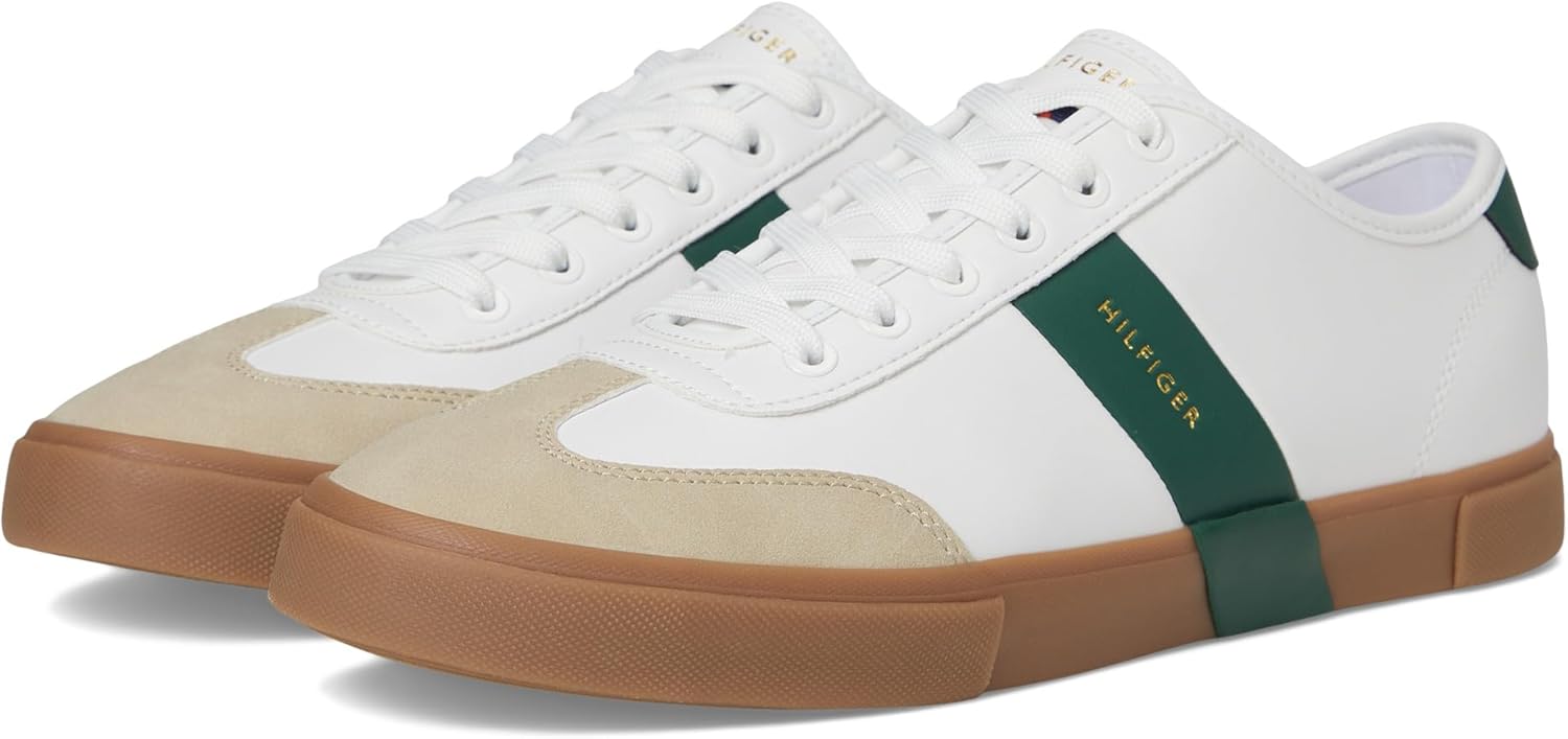 

Мужские кроссовки Tommy Hilfiger Pandora, White/Hunter Green Multi 141