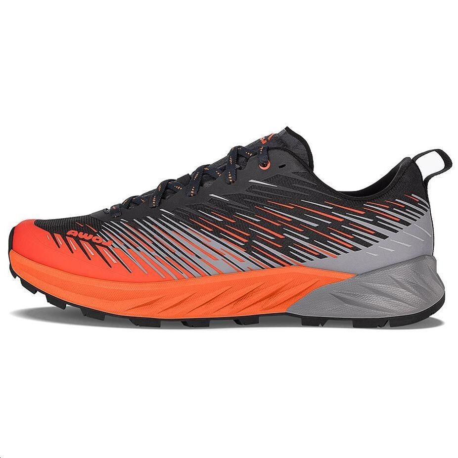 

Кроссовки мужские с низким верхом Lowa, цвет Black/Orange/Grey