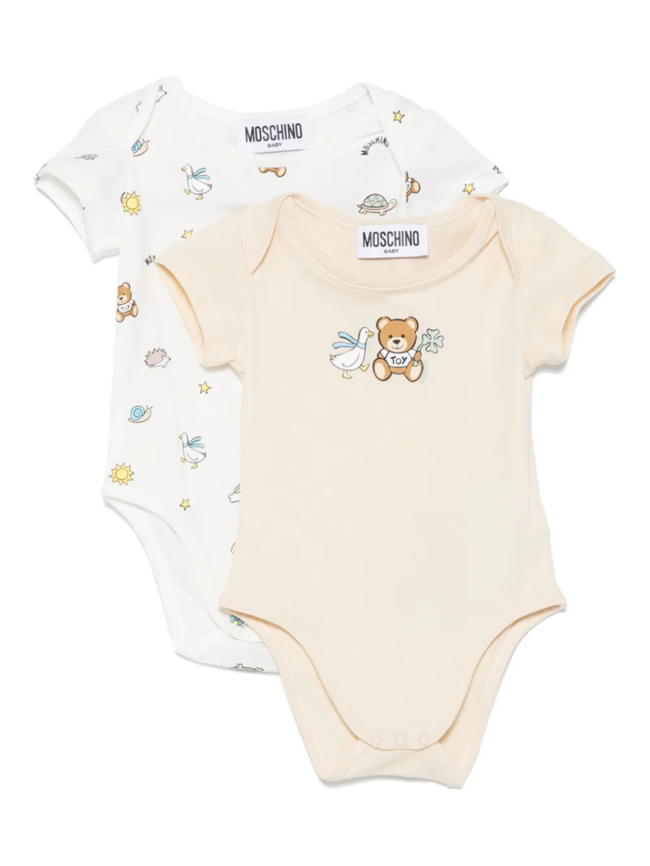 

Тела плюшевых мишек Moschino Kids (набор из двух штук), белый