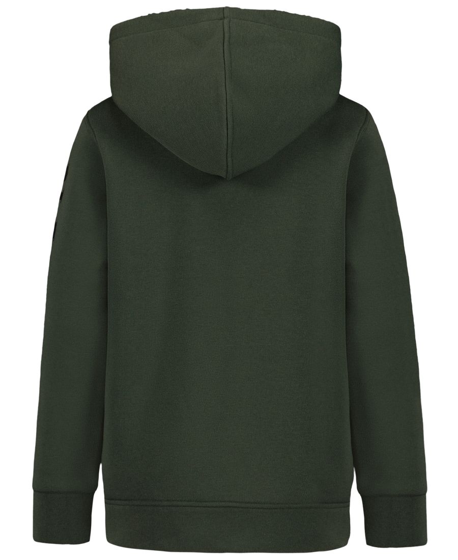 Детская толстовка на молнии Sherpa, размеры 8-20 Nautica, Deep Forest — фото 3