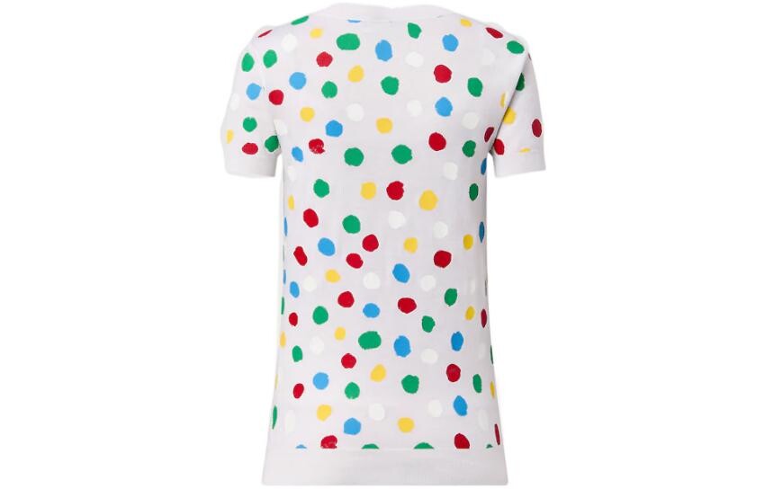 Yayoi Kusama X Yayoi Kusama Кашемировый свитер женский белый Louis Vuitton — фото 2