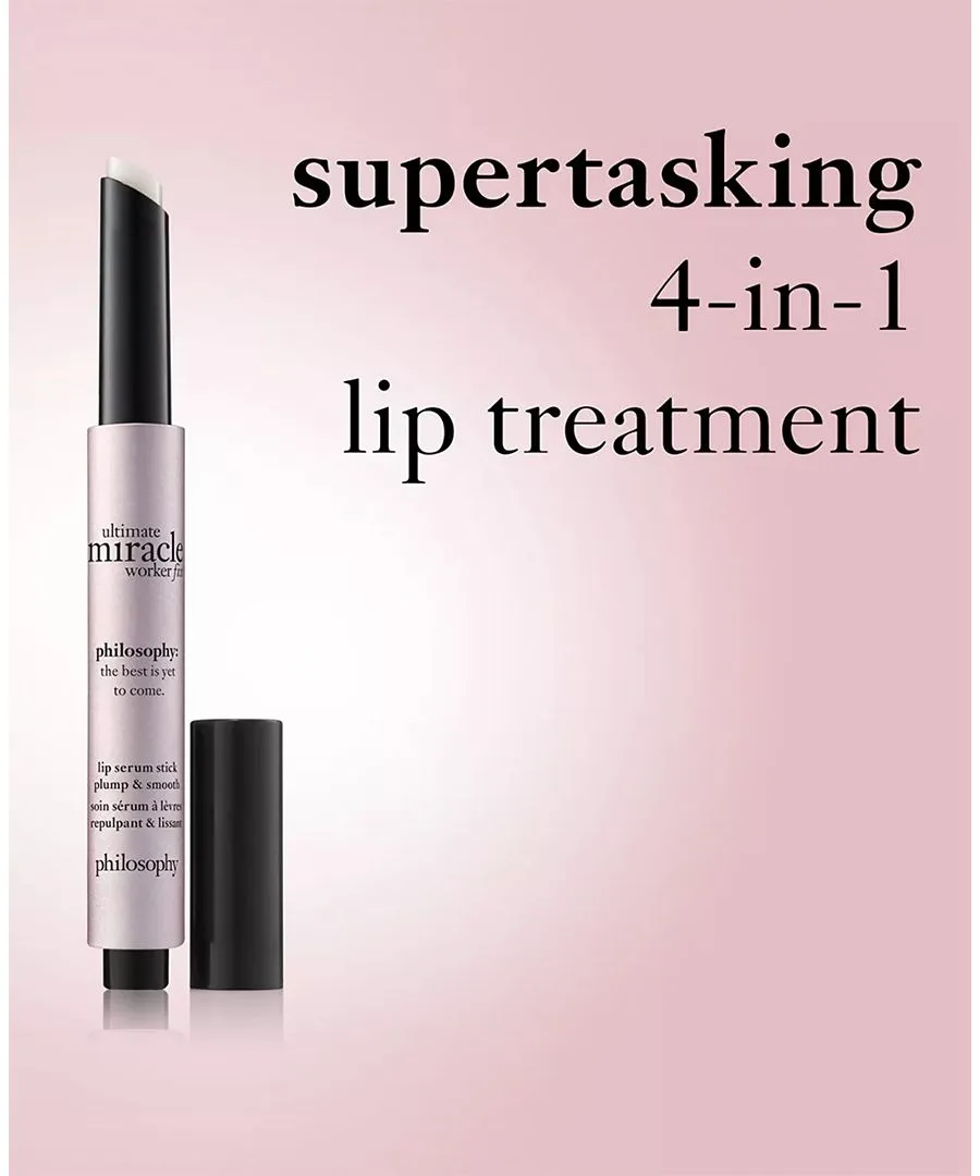 Philosophy Сыворотка для губ Ultimate Miracle Worker Fix Lip Serum Stick — фото 4