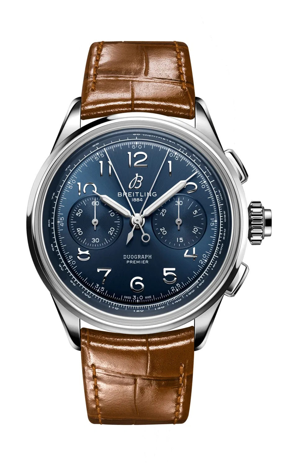 ПРЕМЬЕР B15 ДУОГРАФ 42 - AB1510171C1P1 BREITLING, черный