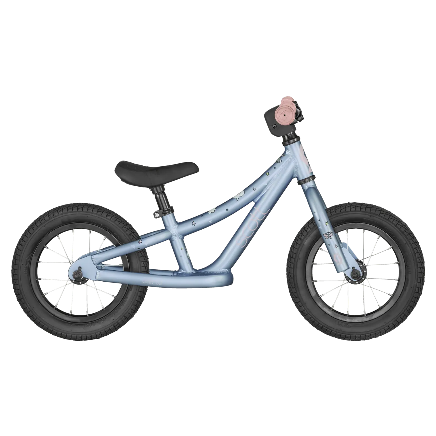 

Детский велосипед Scott Contessa Walker Rainbow Blue (2024)