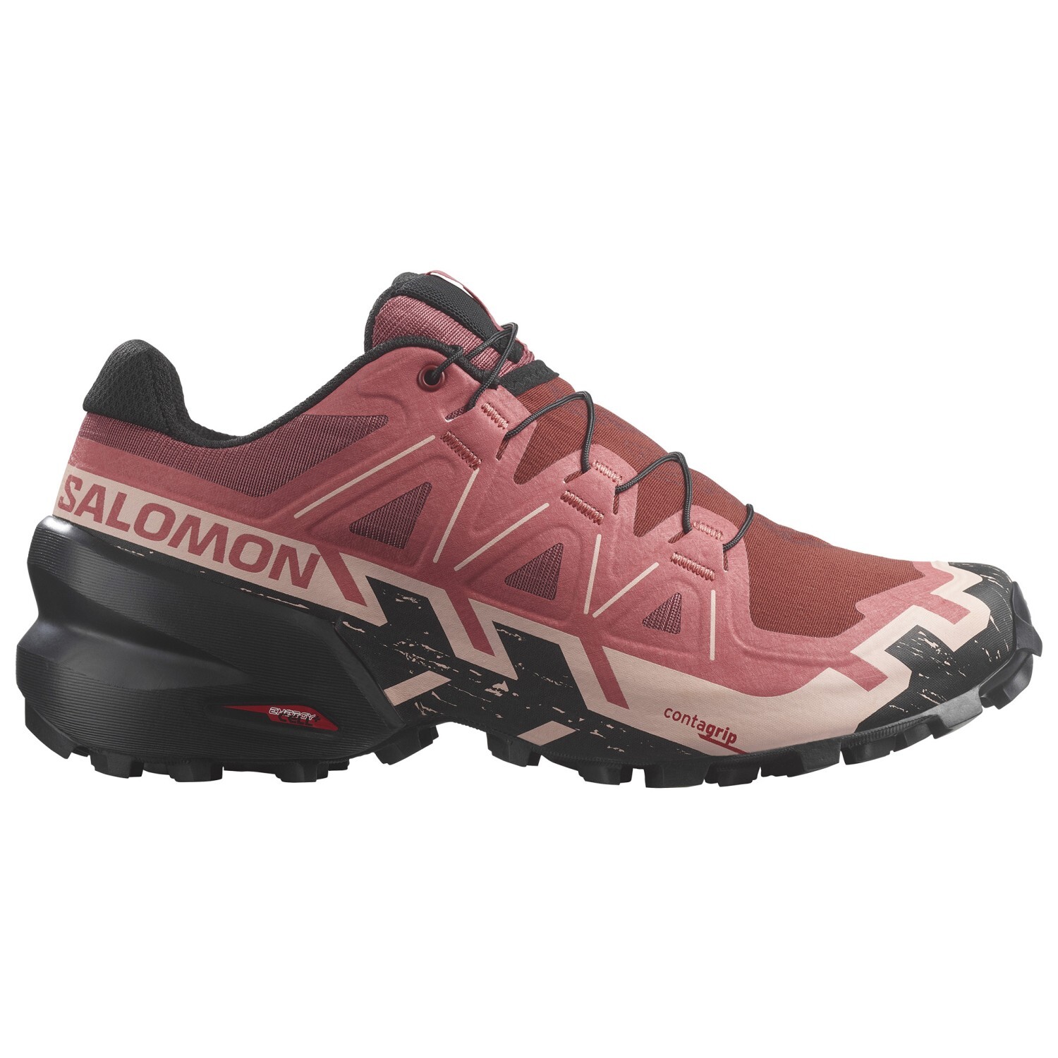 

Кроссовки для бега по пересеченной местности Salomon Women's Speedcross 6, цвет Cow Hide/Black/English Rose, Белый, Кроссовки для бега по пересеченной местности Salomon Women's Speedcross 6, цвет Cow Hide/Black/English Rose