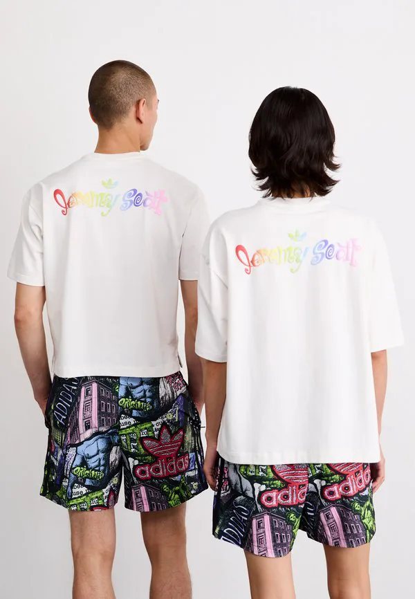 Футболка с принтом джереми скотта от gfx Adidas Originals, Cloud White — фото 3