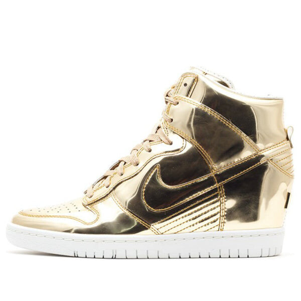 Кроссовки dunk sky hi sp Nike, желтый