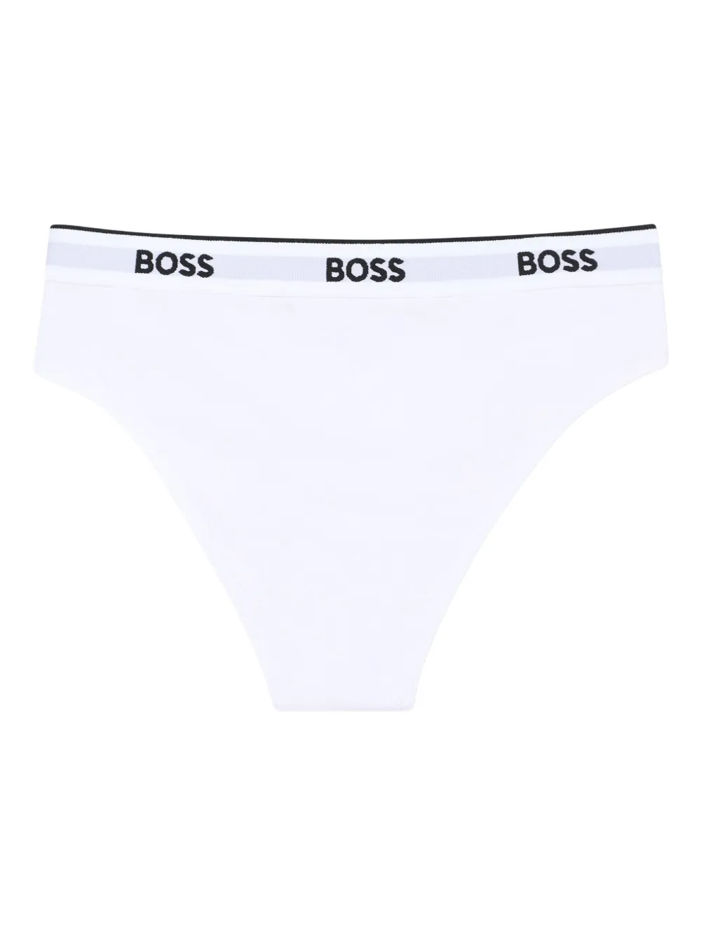 Комплект из двух трусов с логотипом BOSS Kidswear, черный — фото 4