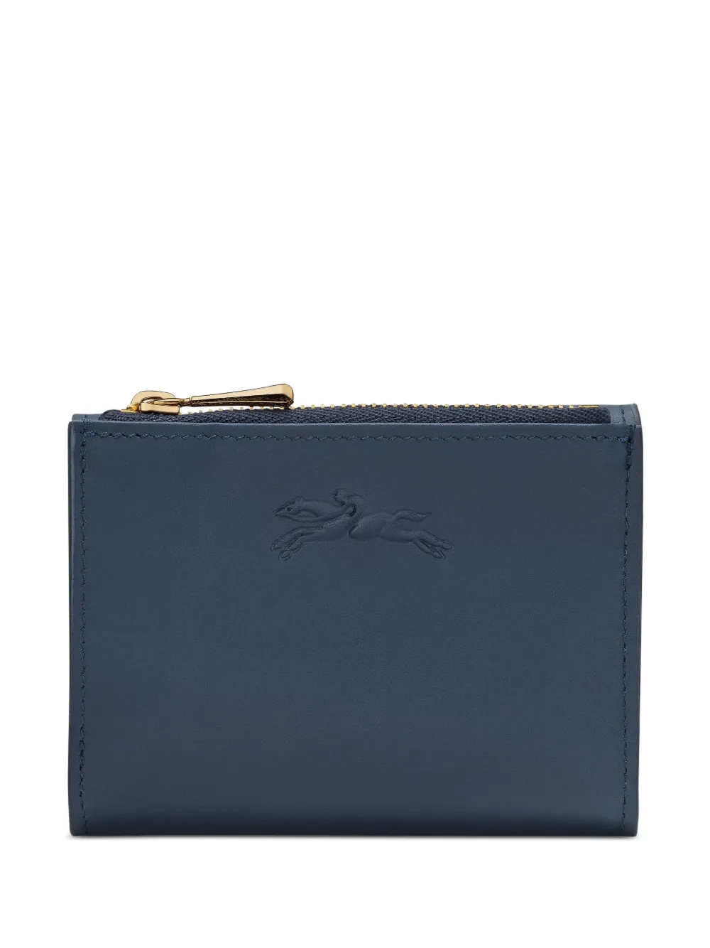 

Кошелек с тисненым логотипом Longchamp, синий