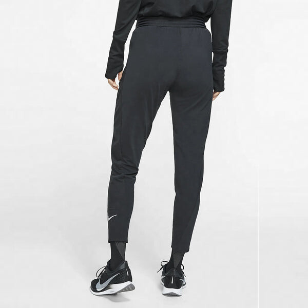 Спортивные брюки w nk essential, теплые, с флисовой подкладкой, быстросохнущие, повседневные, длинные, Nike, черный — фото 4