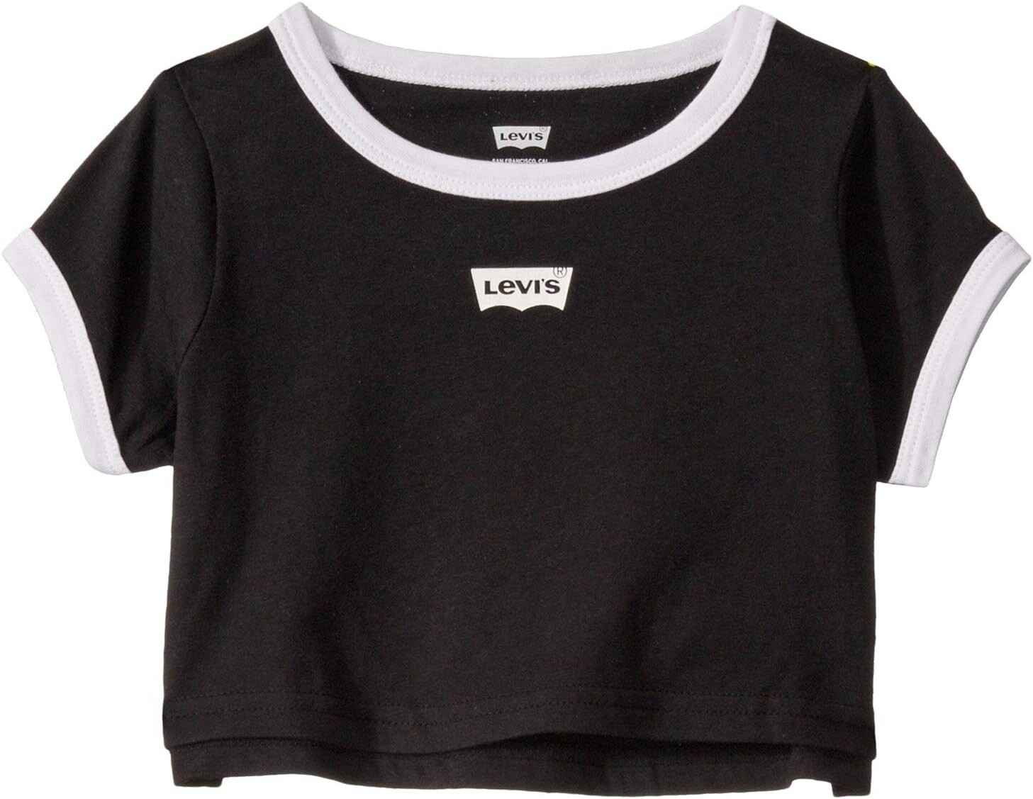 

Футболка Levi'S Batwing Ringer T-Shirt, черный