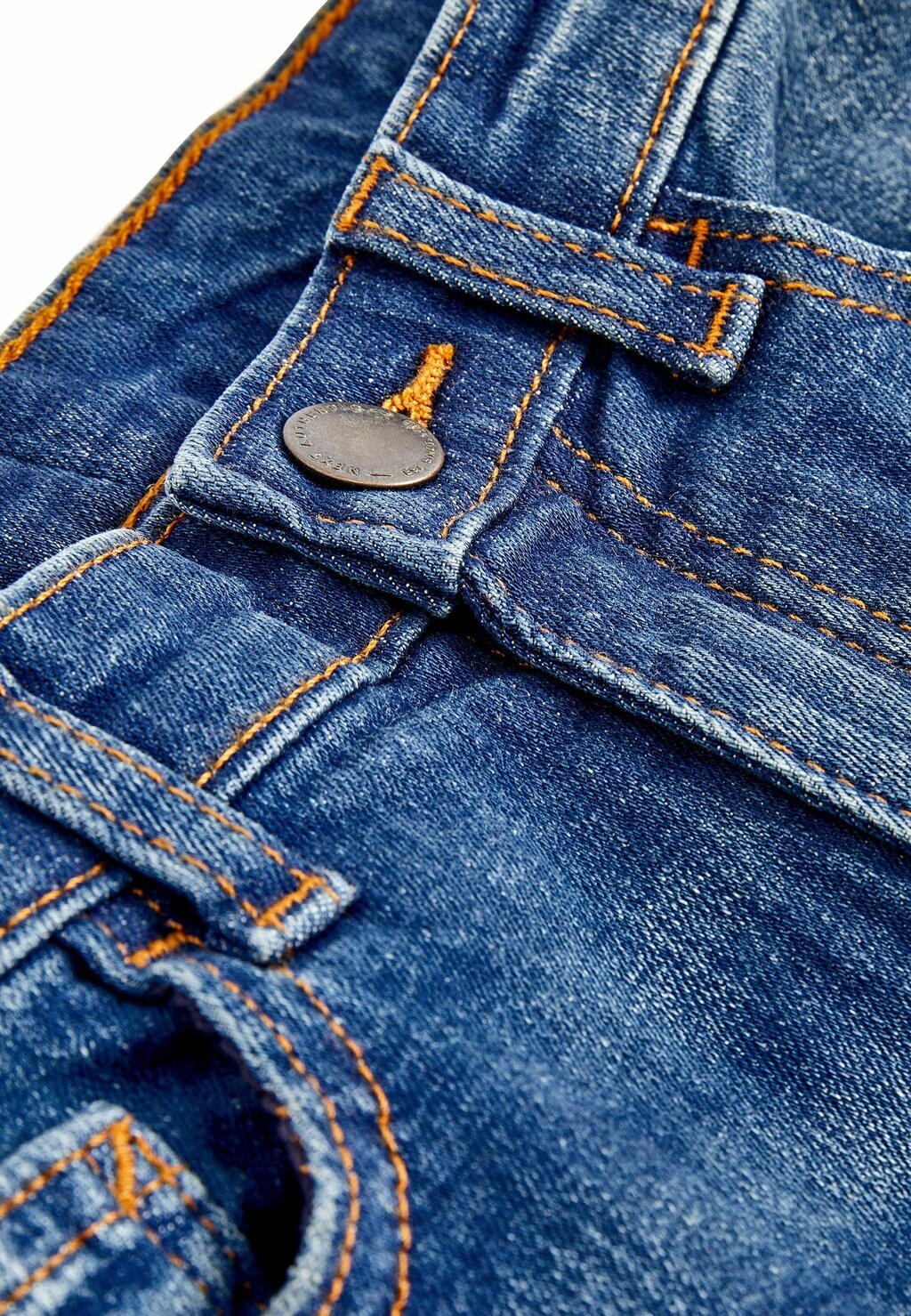 Джинсы свободного кроя FIVE POCKET LOOSE FIT. Next, цвет blue — фото 4