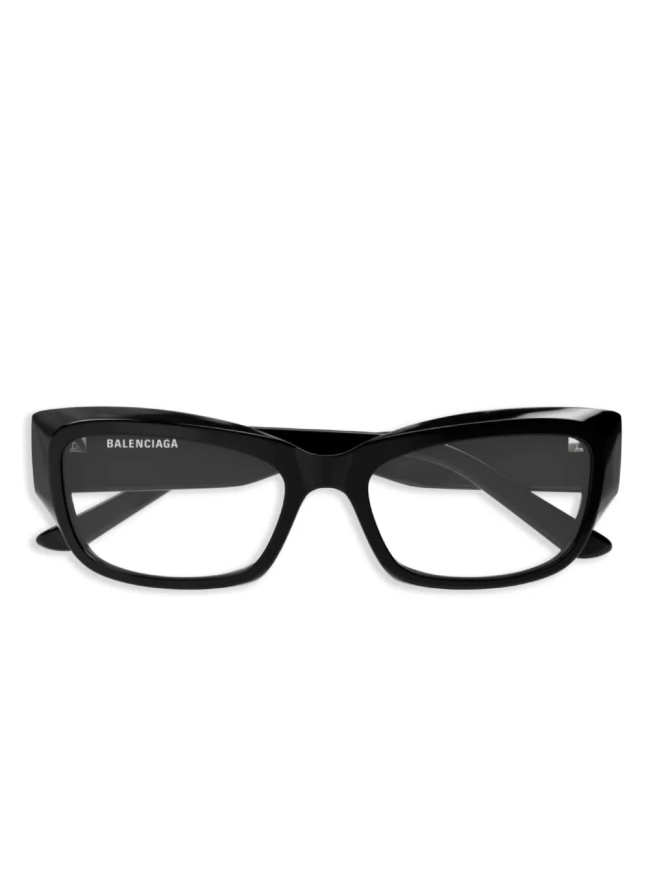 

Большие квадратные солнцезащитные очки Balenciaga Eyewear, черный