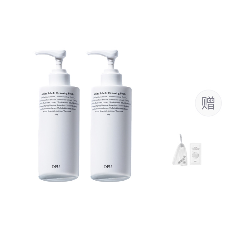 

Очищающее средство Pure Amino Acids, увлажняющее, освежающее и контролирующее жирность, 200 г/200 г*2 DPU, Facial Cleanser 200g*2[Includes Foaming Nets * Travel-Size Facial Cleanser]