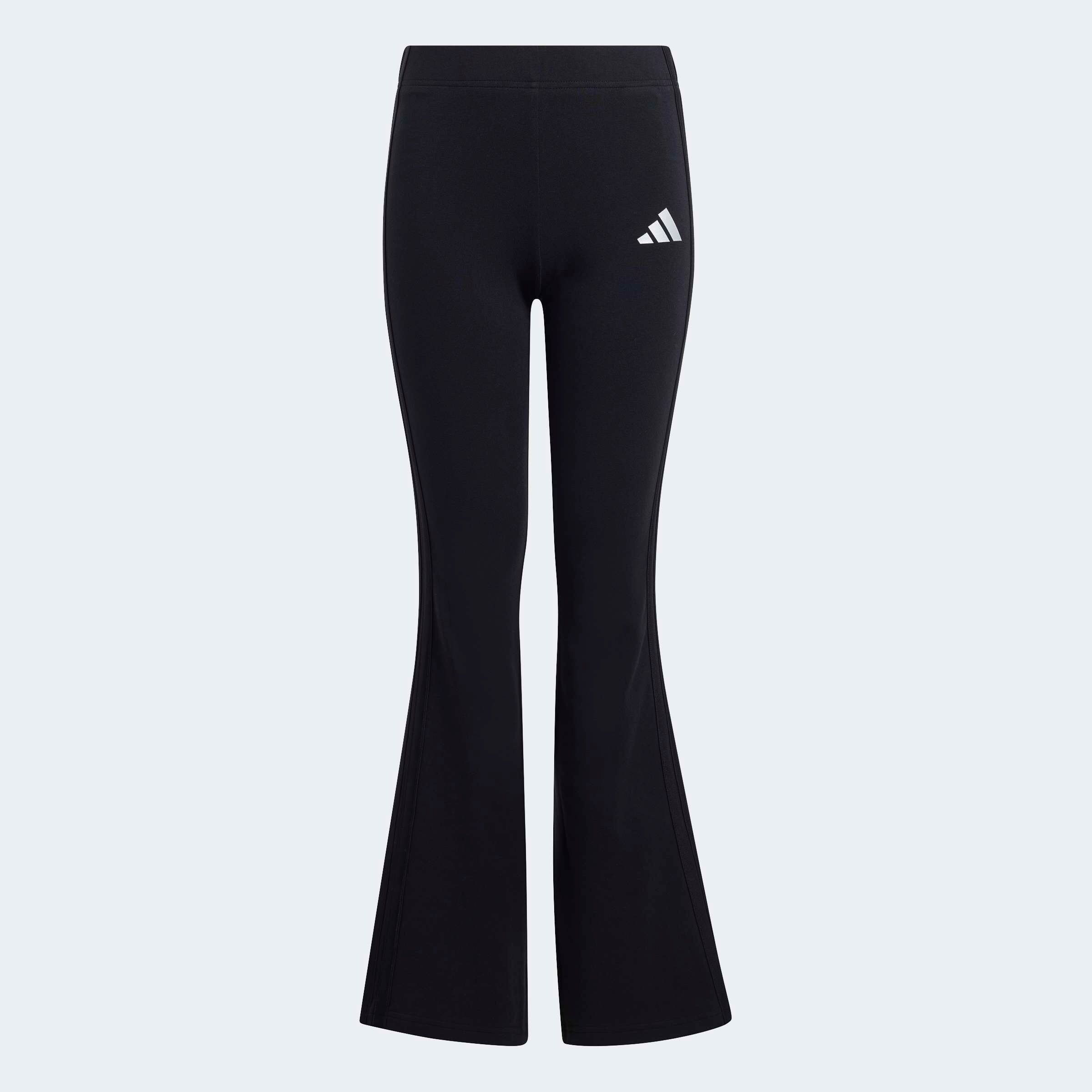 Adidas Sportswear Черные расклешенные спортивные брюки — фото 2