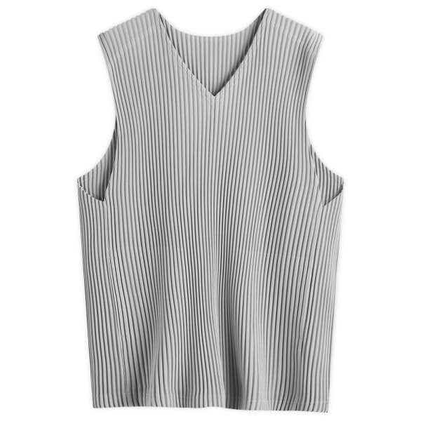 

Плиссированный жилет Homme Plissé Issey Miyake, серый