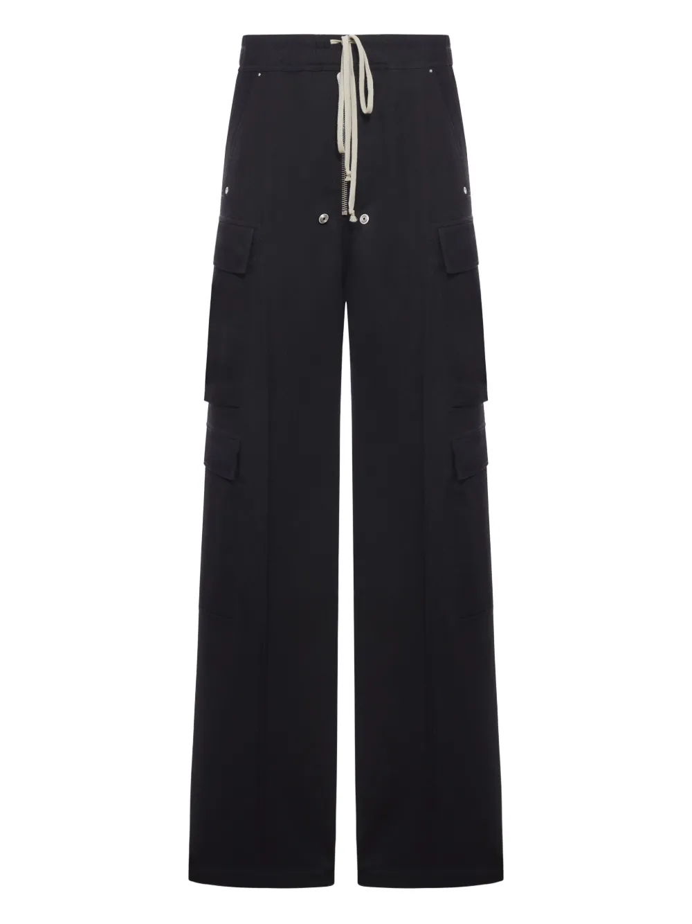 

Шерстяные брюки-карго Rick Owens, черный