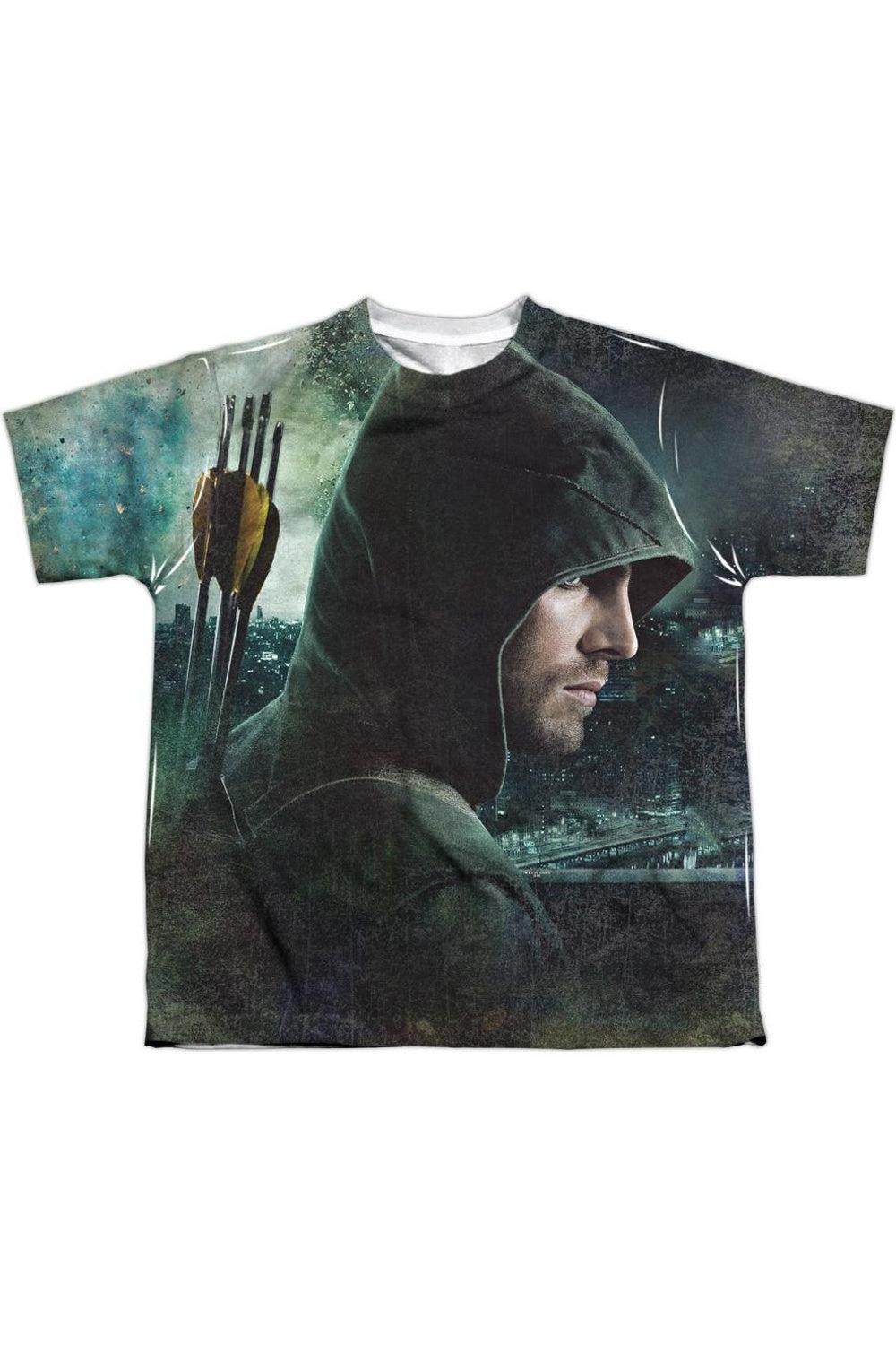 

Футболка Arrow Hero с коротким рукавом для подростков Gildan, белый