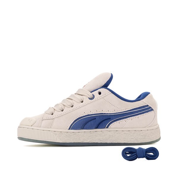 

Кроссовки PUMA x Ghostbusters Suede XL Stay Puft Marshmallow Man Sneaker, цвет Warm White/Clyde Royal/Red
