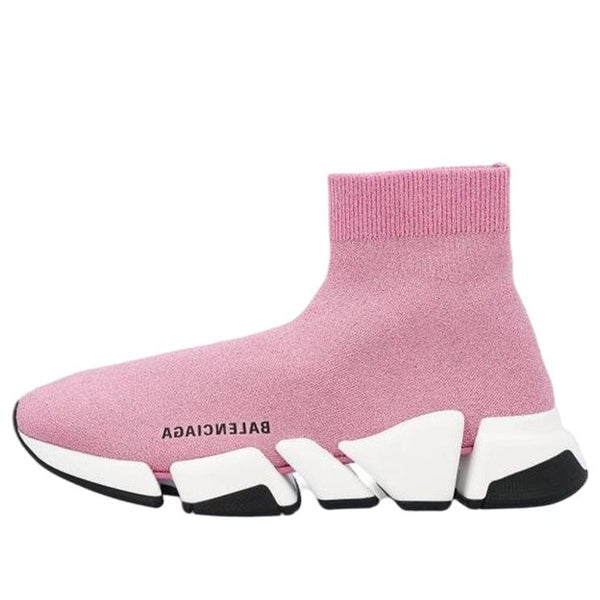 Кроссовки speed 2.0 sneakers 'pink' Balenciaga, розовый