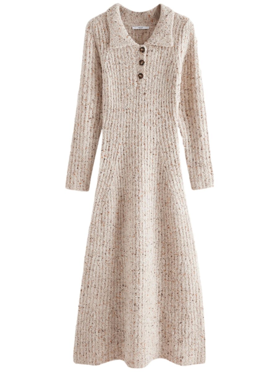 

Вязаное платье Next Knitted dress, бежевый