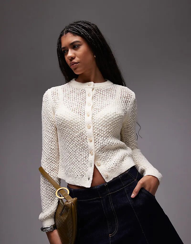 

Кардиган Topshop с узором «пахта»