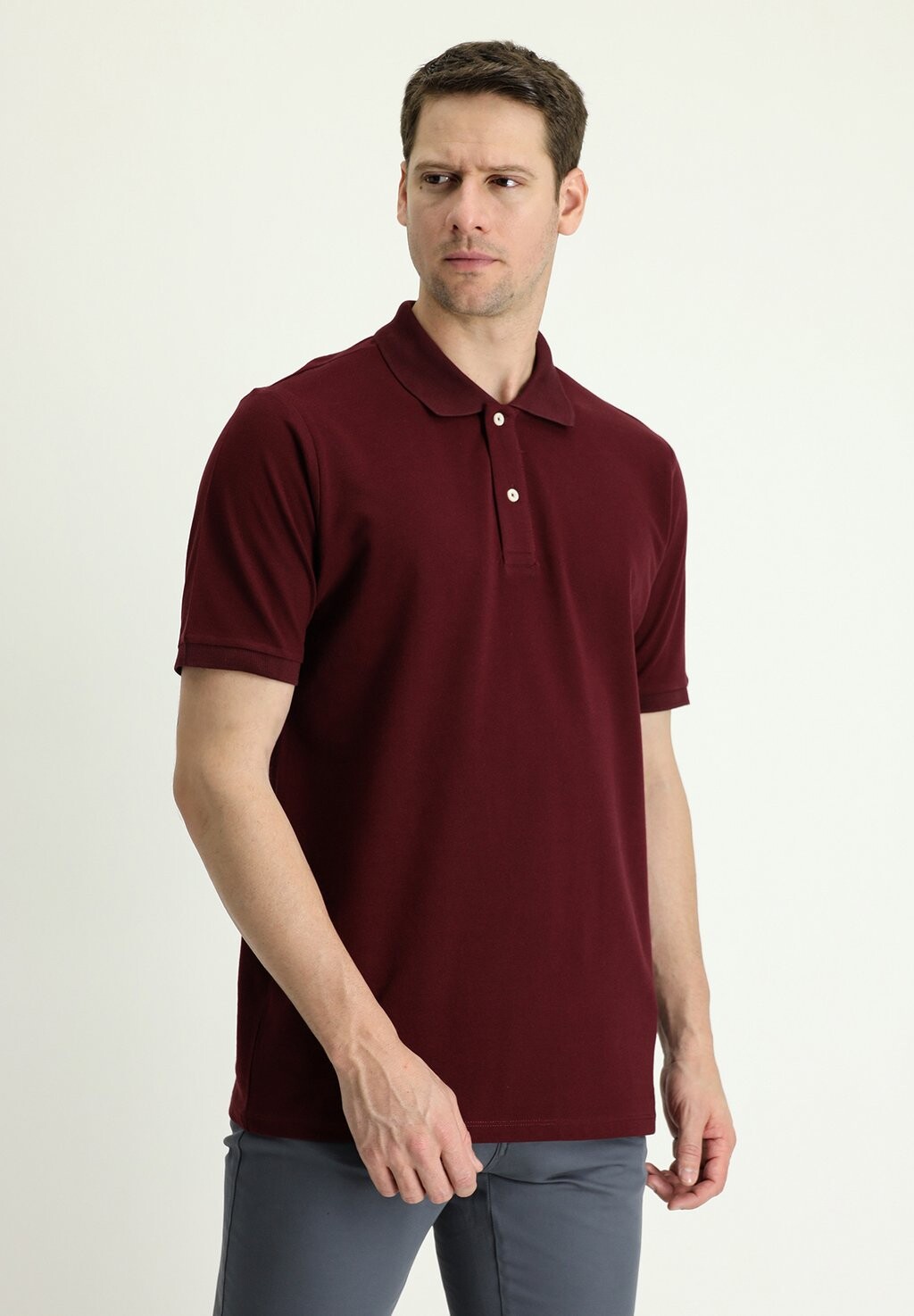 

Рубашка поло REGULAR FIT BASIC Kigili, Бордо