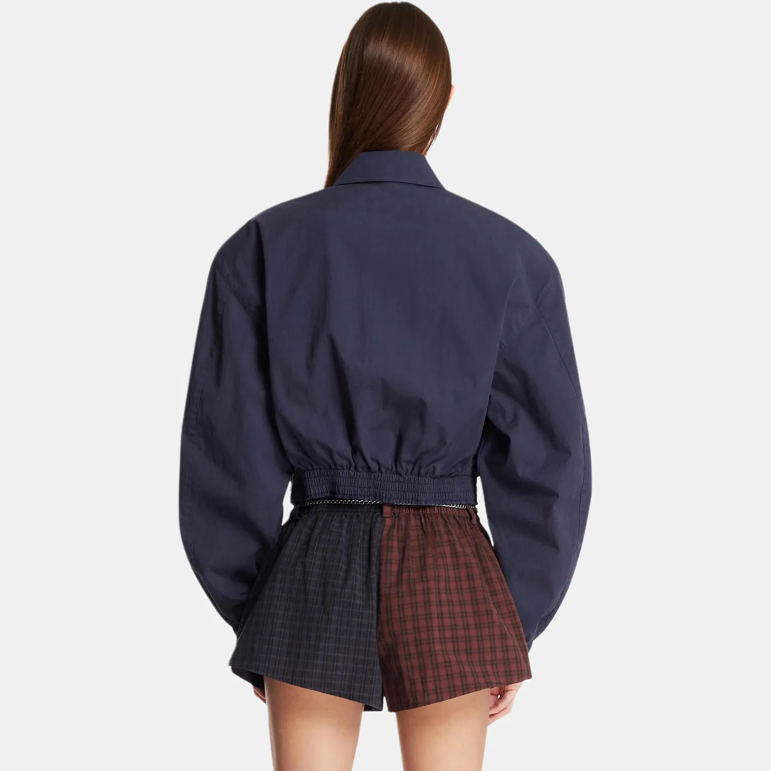 Куртка Harrington на молнии Alexander Wang, Blue — фото 4