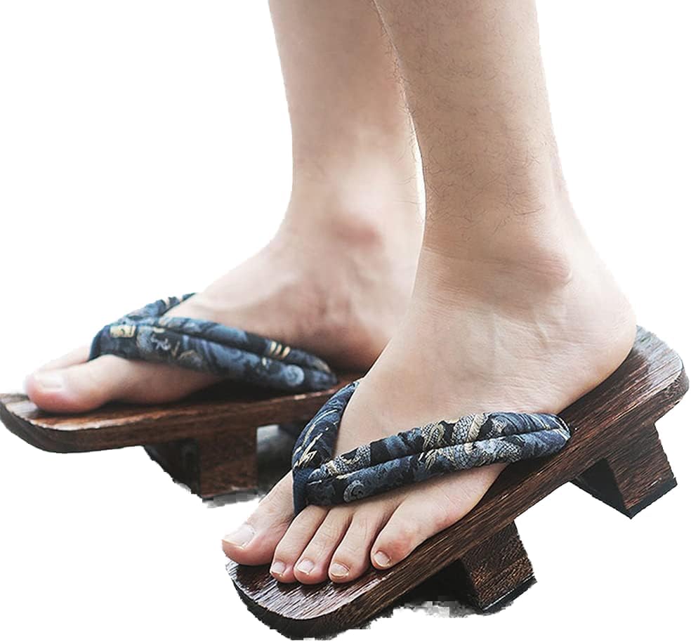 

Тапочки YXCKG для мужчин и женщин, мужские сандалии-шлепанцы, деревянные сандалии-шлепанцы с двумя зубцами, японская традиционная японская обувь, деревянные сандалии, хлопковые плоские туфли (цвет: C, размер: EUR34-35), EUR34-35 B