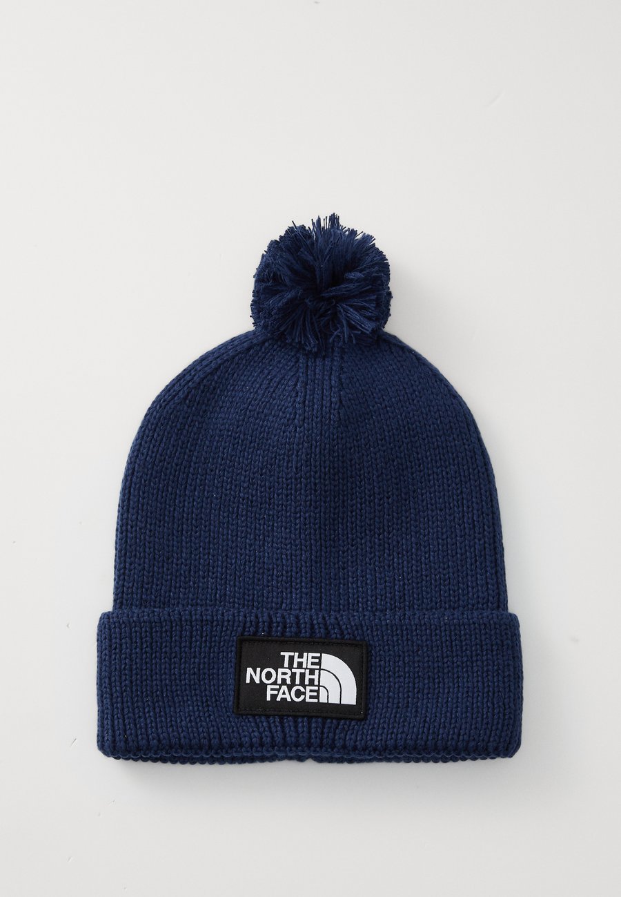 

Шапка The North Face LOGO BOX POM BEANIE UNISEX, Summit Navy/Dark Blue
