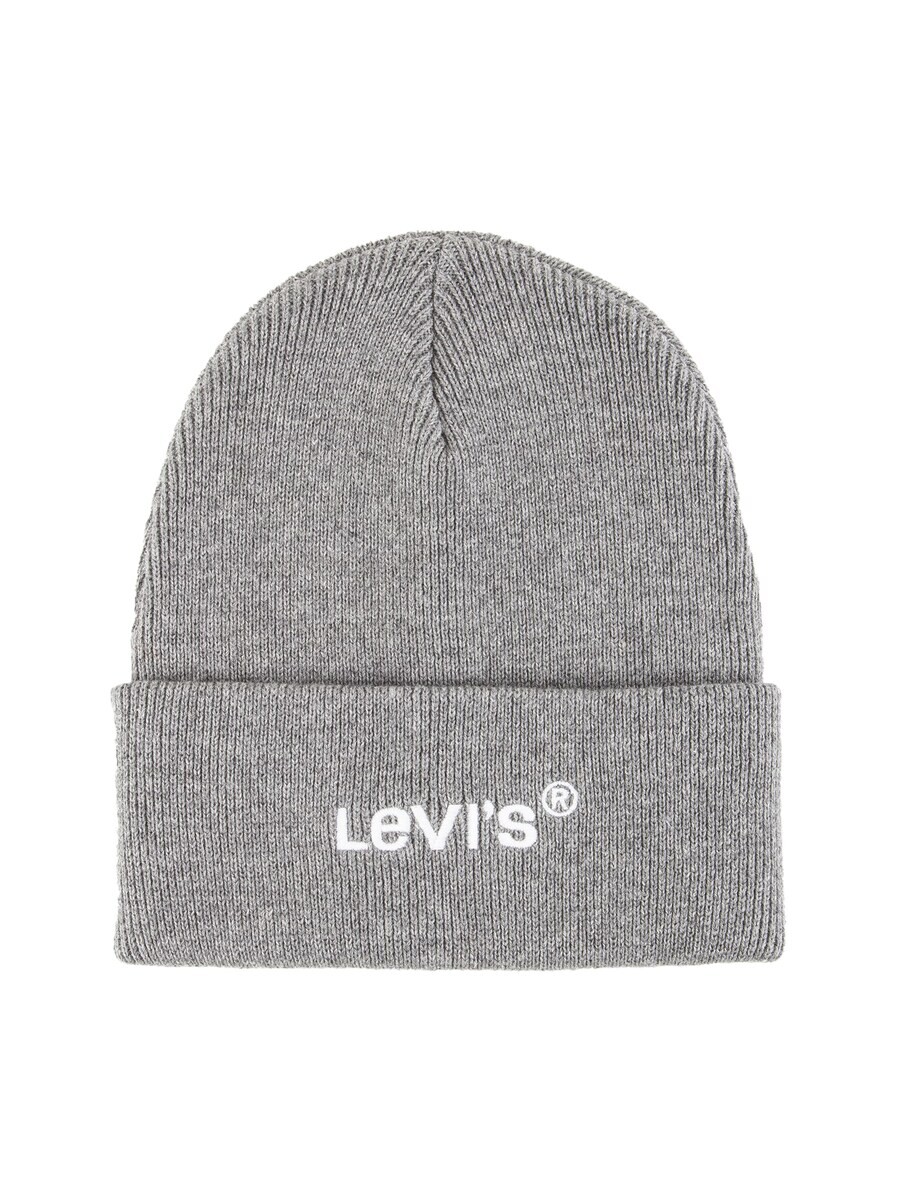 

Шапка LEVI'S LEVIS BEANIE, серый