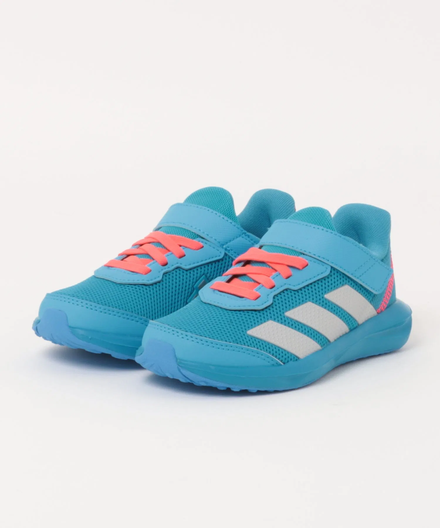 Детские кроссовки adidas FAITO EL K для спорта и прогулок голубые