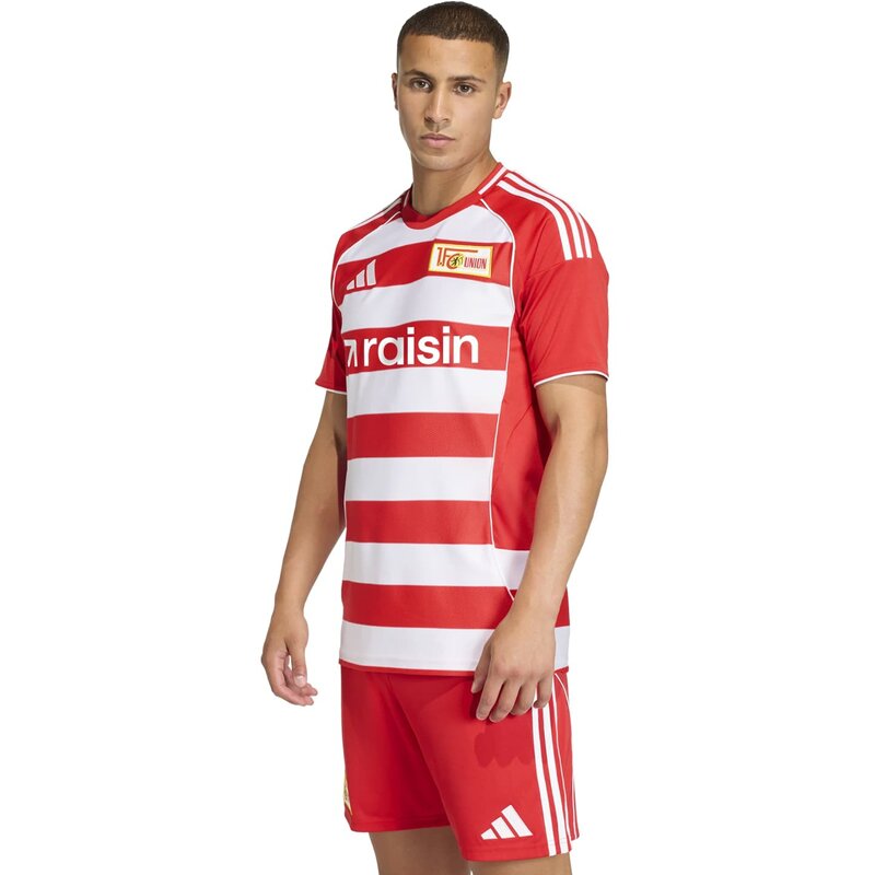 Толстовка 1. ФК Унион Берлин 25/26 дома Adidas, белый — фото 3