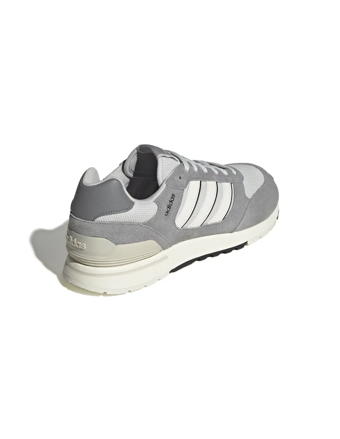 Кроссовки Run 80S Adidas, серый/бежевый/алюминий — фото 2