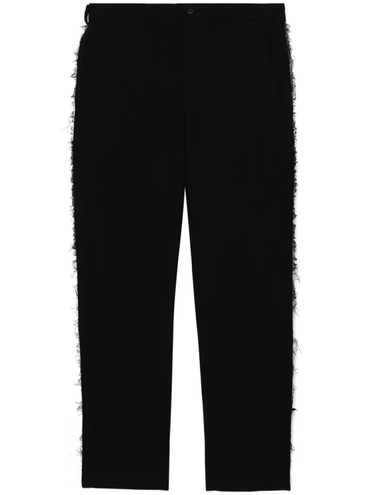 

Прямые брюки средней посадки Black Comme Des Garçons, черный