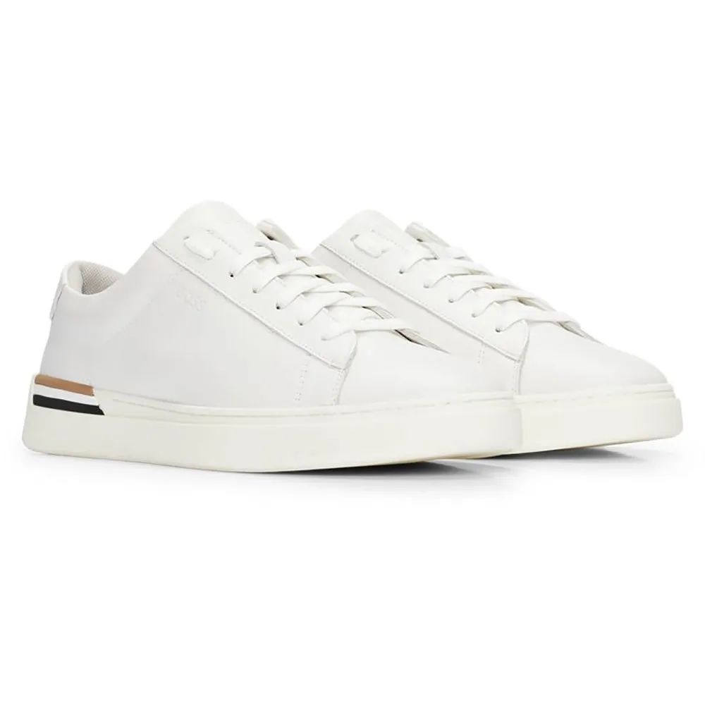 

Кроссовки BOSS Clint Ltt 10249945 trainers, белый