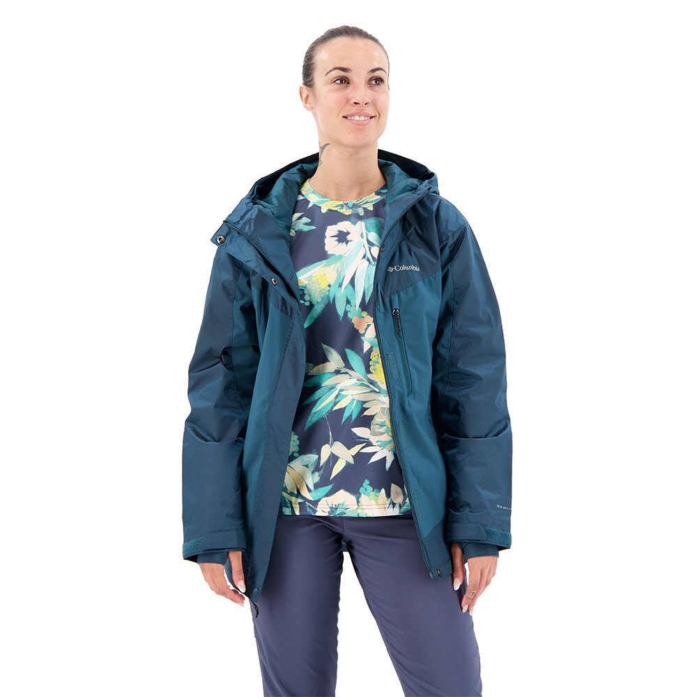 

Куртка Columbia Point Park™ Full Zip Rain, зеленый