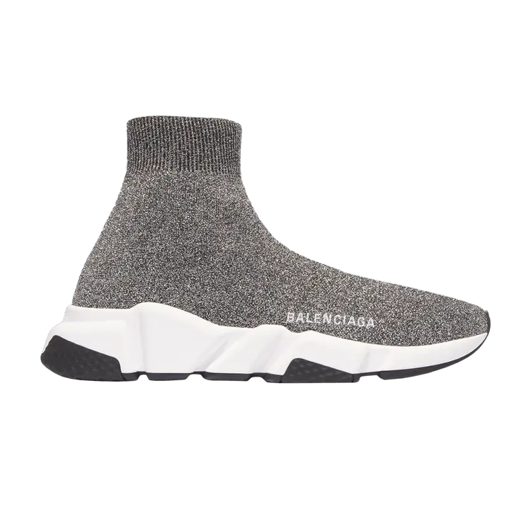 Кроссовки Balenciaga Wmns Speed Trainer Black Cristal, фиолетовый