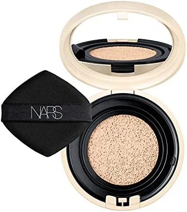 Тональное средство NARS Pure Radiant Protection Aquatic Glow Cushion Foundation SPF 50+ оттенок Light 0.5, рефилл + кейс