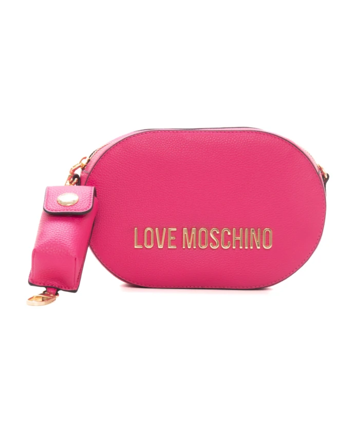 

Модная маленькая сумка через плечо Love Moschino, розовый