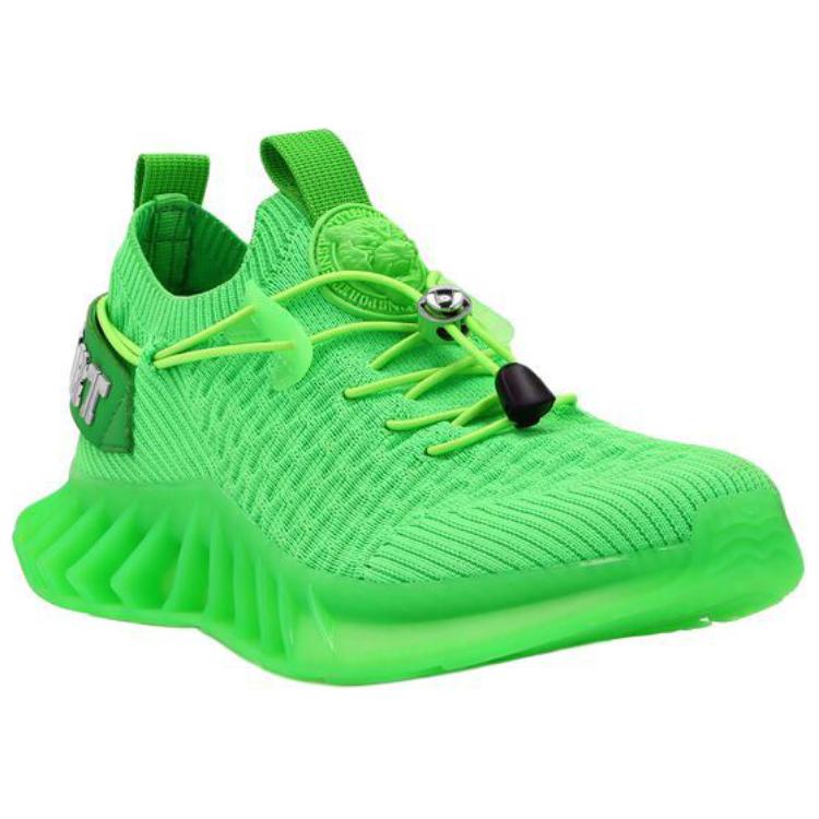 Низкие повседневные кроссовки Unisex Зеленый флуоресцентный PLEIN SPORT — фото 3