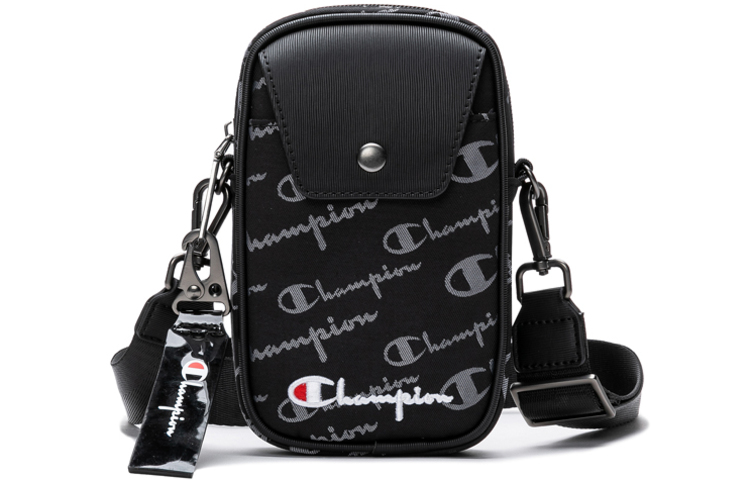 

Champion Тканевая наплечная сумка унисекс черный хаки, Black