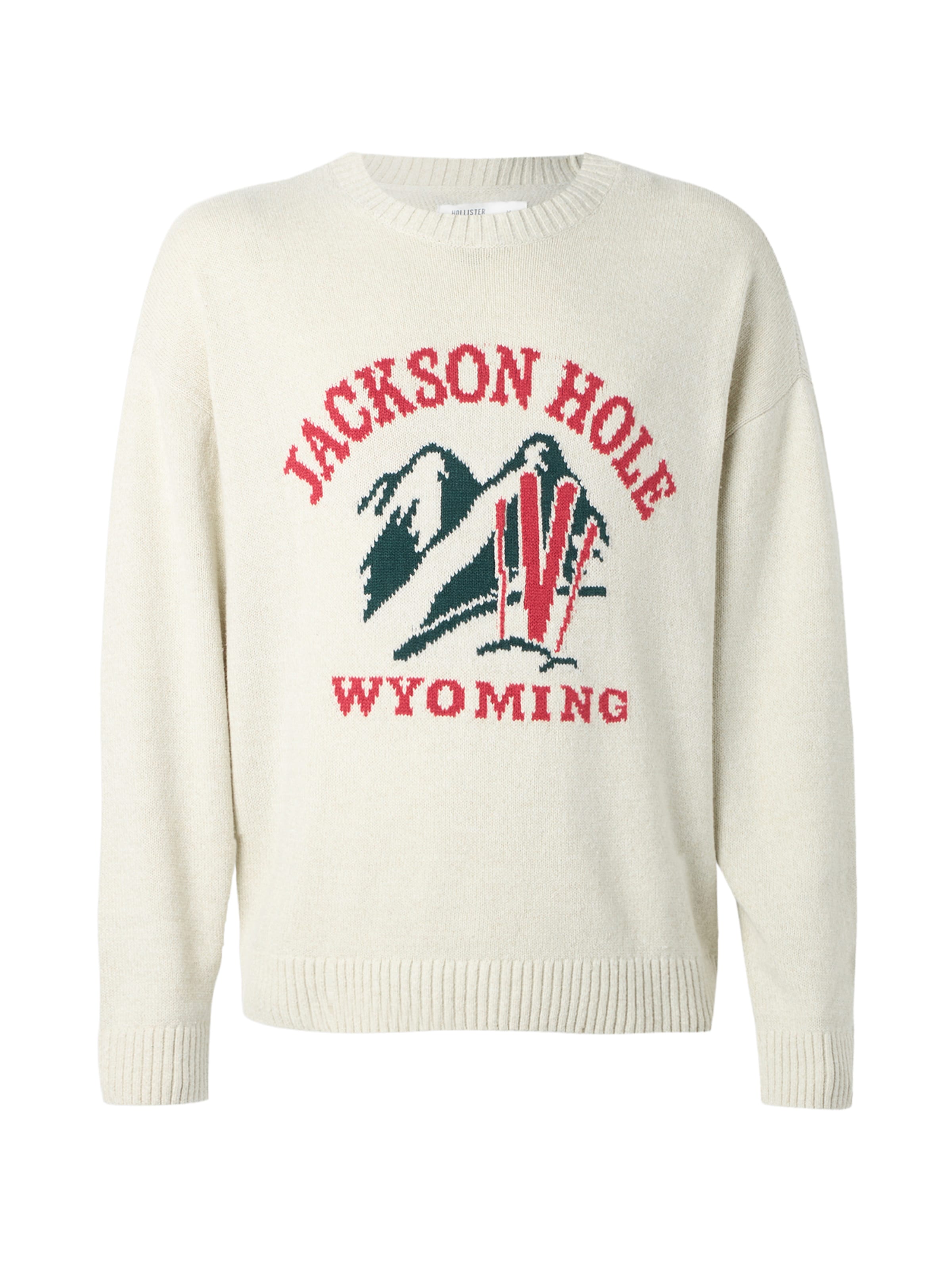 

HOLLISTER Свитер в натуральном белом цвете