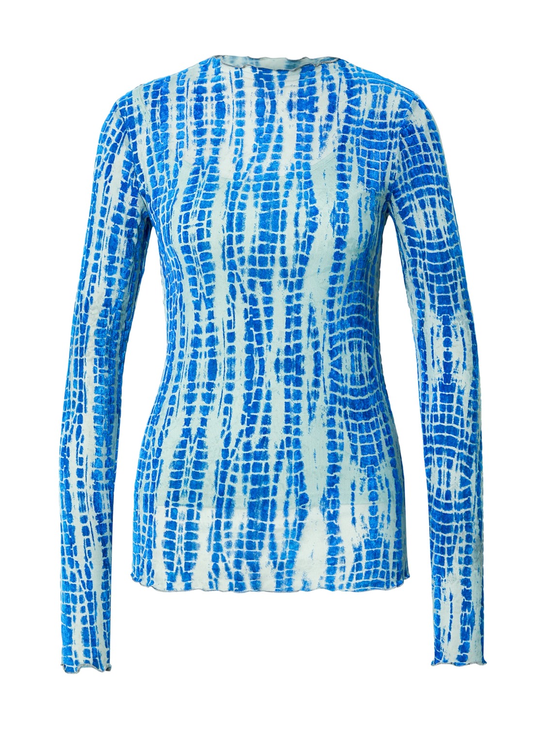 

VILA ROUGE EDIT Лонгслив 'ROUMEENA' в синем цвете