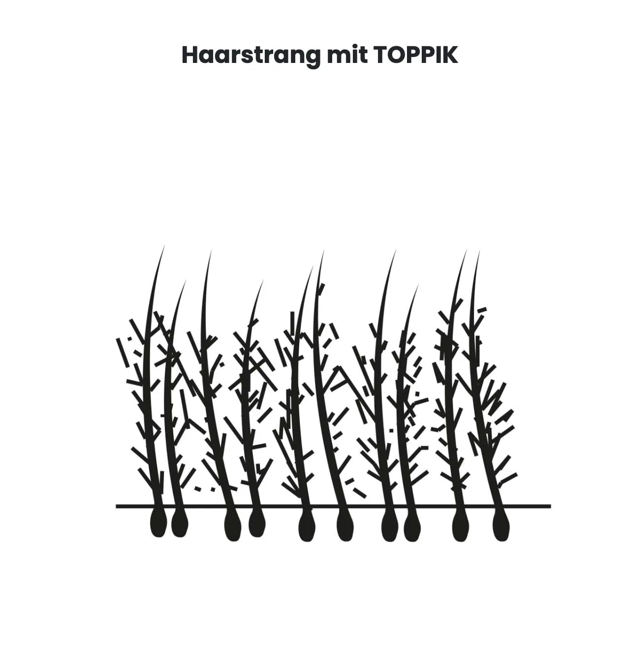 Набор из 3 загустителей для волос TOPPIK 55 г, черный Toppik — фото 3