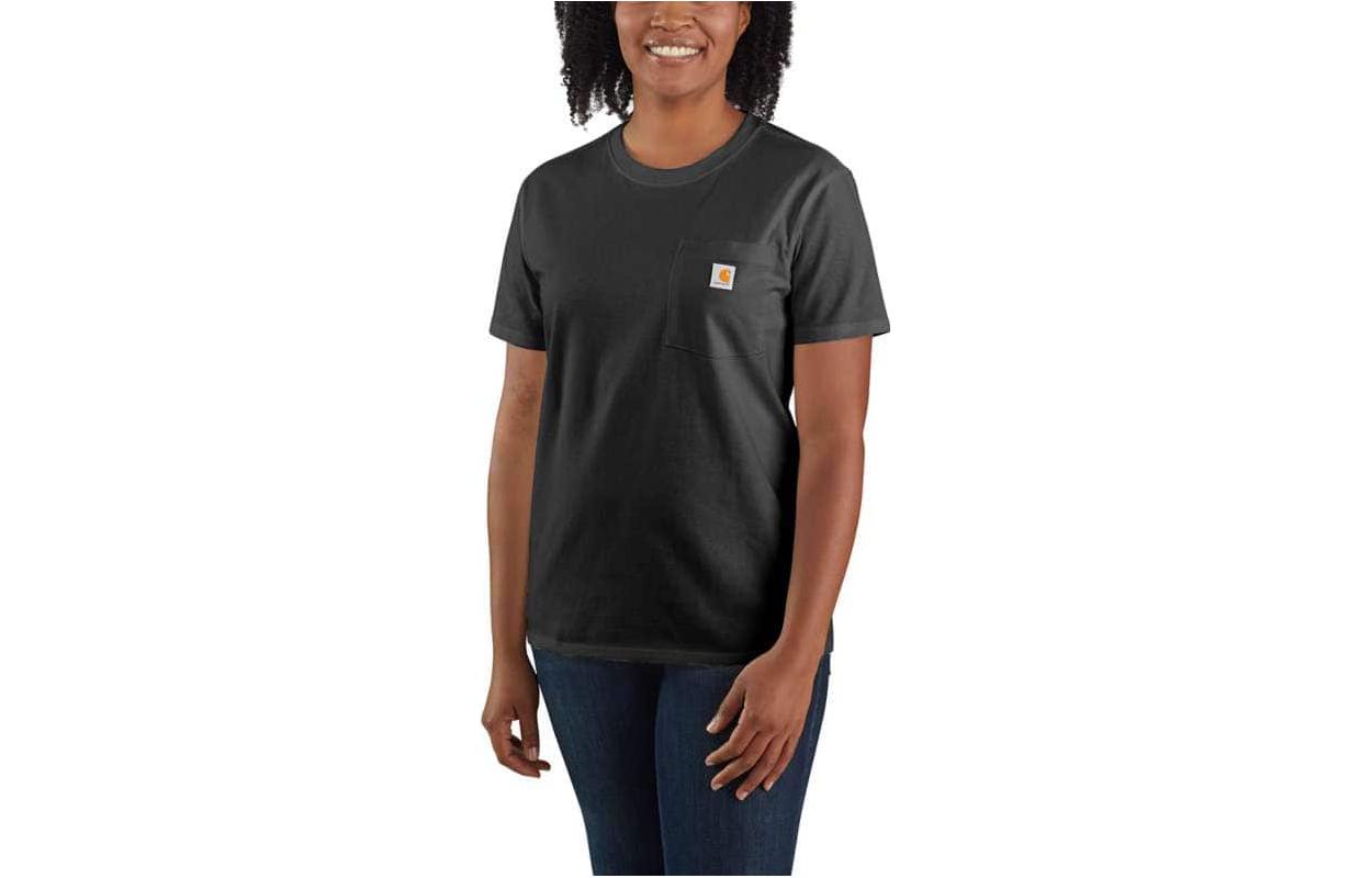 

Футболки женские с круглым вырезом, средней ценовой категории, другие Carhartt, черный