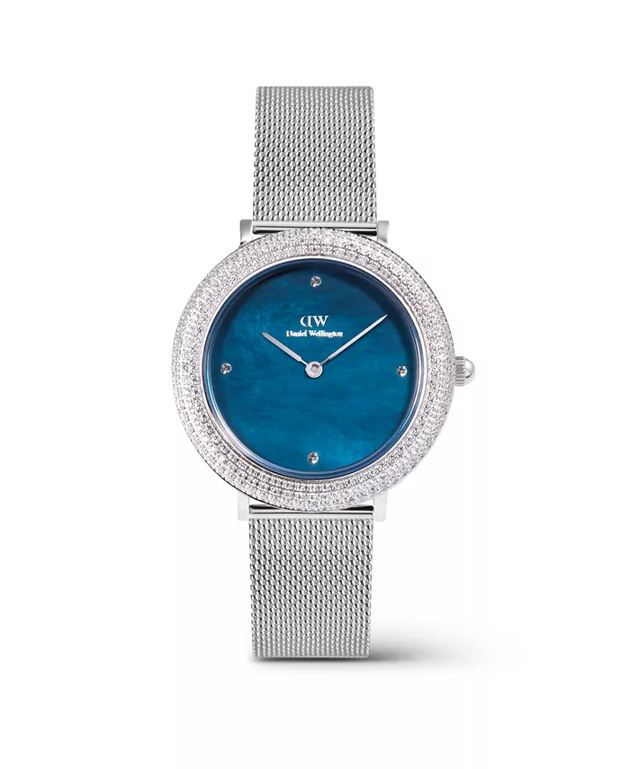 

Женские аналоговые часы из нержавеющей стали серебристого цвета, 32 мм Daniel Wellington