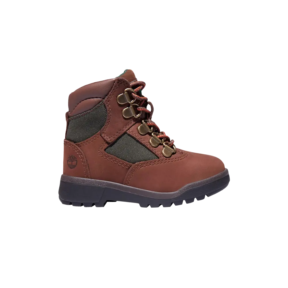 Ботинки Timberland 6 Inch Field для малышей, коричневый
